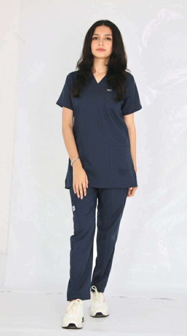 Teal polyester based Wash and wear Reactive color